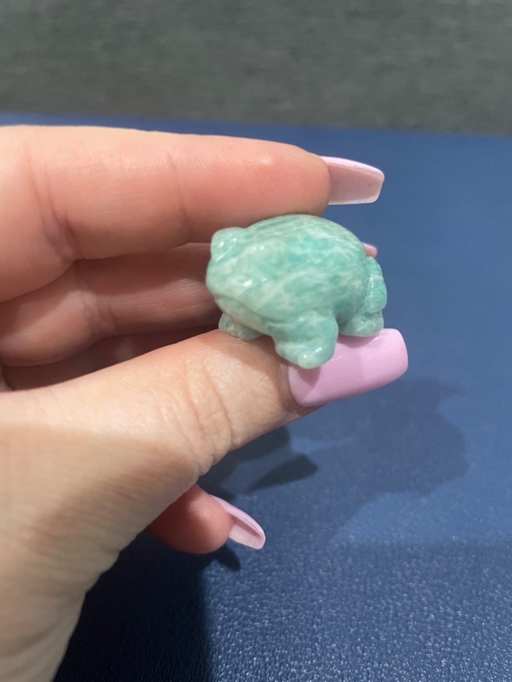 Amazonite Crystal Frog